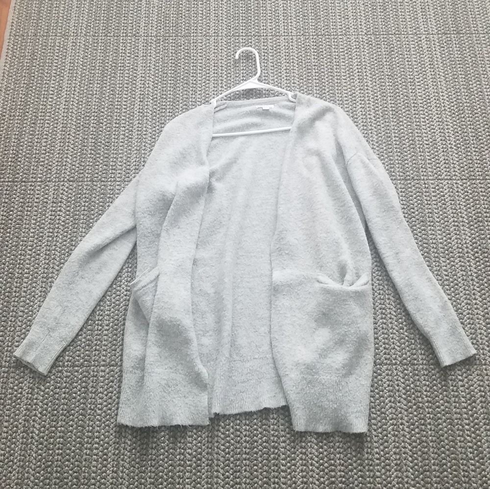 Merona light gray cardigan